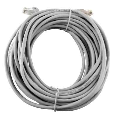 CAVO LAN UTP PLUG RJ45/RJ45 20 M GRIGIO