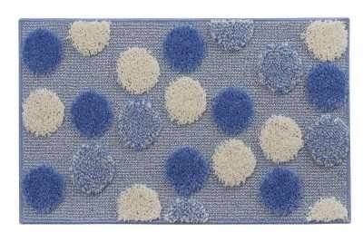 TAPPETO BAGNO IOS 50X80 CM BLU
