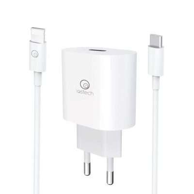 CARICATORE SUPER RAPIDO C/CAVO DA USB-C A LIGHTING 120 CM