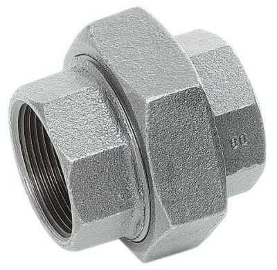 BOCCHETTONE 3 PZ S/S GHISA ZINCATA D 1.1/2  340