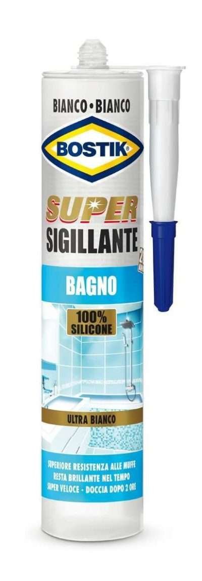 BOSTIK SUPER SIGILLANTE BAGNO 300 ML CARTUCCIA