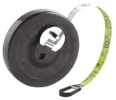 ROTELLA METRICA NASTRO FIBERGLASS DA 10 M