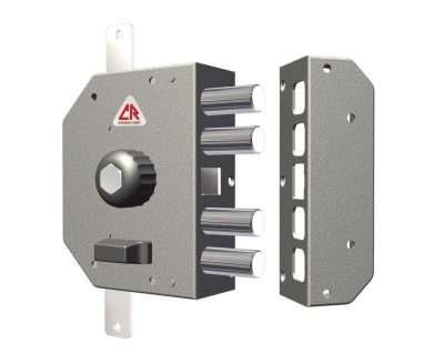 C.R. 3250 SERRATURA A POMPA C/POMOLO DX S/ASTE