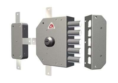 C.R. 3300 SERRATURA A POMPA C/CHIAVE DX S/ASTE