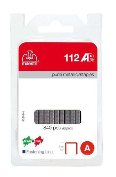 MAESTRI BLISTER PUNTI SPILLATRICE ART. 112 AP   840 PZ