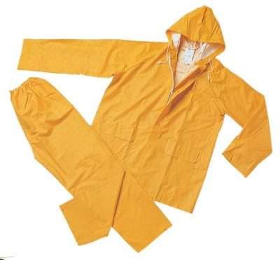 COMPLETO ANTISTRAPPO GIALLO TAGLIA  XL