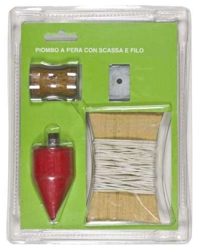 PIOMBO A PERA CON SCASSA E FILO 500 G