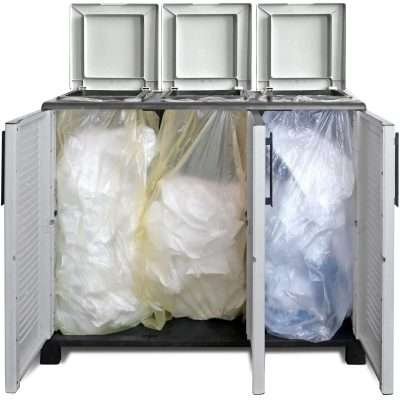 PATTUMIERA ART PLAST 3 ANTE 102X37XH90 CM