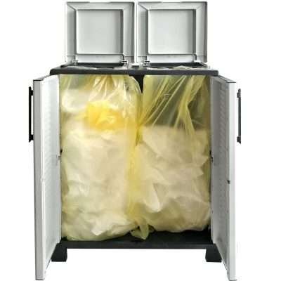 PATTUMIERA ART PLAST 2 ANTE  68X37XH90 CM