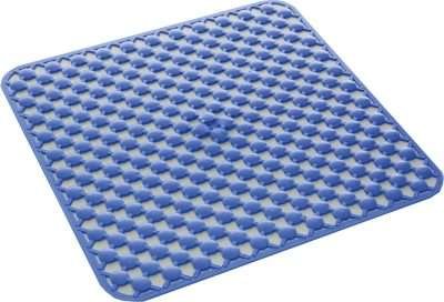 GEDY ART.975353 TAPP.DOC.PVC GEO CM.52X52 BLU