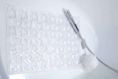 GEDY CO3675 TAPPETO VASCA VINILE CUORE 36X75 TRASP