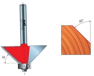 FRESA WIDIA PER SMUSSARE 40-10606  45 GRADI