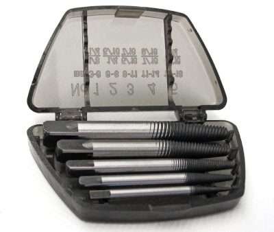 SET 5 ESTRATTORI PER VITI SPEZZATE M3  M18