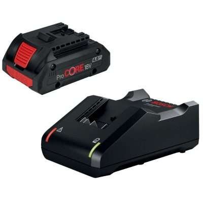 BOSCH-B SET 1 BATTERIA 18V-4.0 Ah + CARICABATTERIE