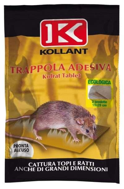 TRAPPOLA PER TOPI KOLRAT TABLET 2 TAVOLETTE 19X28CM