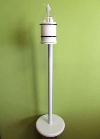 PIANTANA PORTA GEL UNIVERSALE COLORE BIANCA