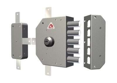 C.R. 3300 SERRATURA A POMPA C/CHIAVE SX S/ASTE