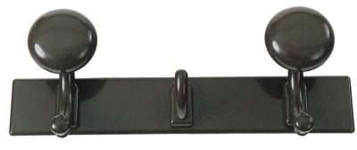 APPENDIABITI BALL 3 POSTI 360X130 MM NERO**