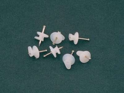 GANCIO PER QUADRO NYLON A 1 PUNTA 20 PZ