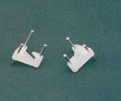 GANCIO PER QUADRO NYLON A 3 PUNTE DA 10 PZ