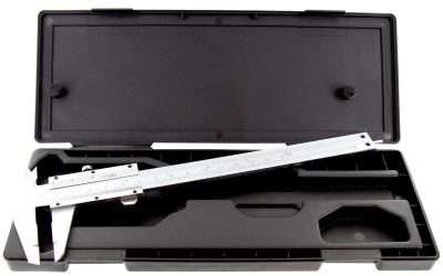 CALIBRO ACCIAIO LETTURA 0/150 MM IN CASSETTA