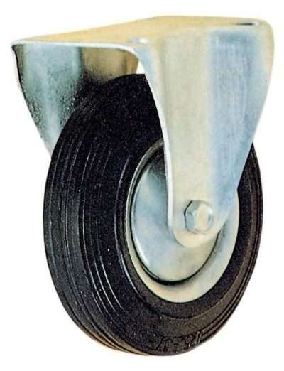 RUOTA INDUSTRIALE D 125 MM PIASTRA FISSA EXPORT