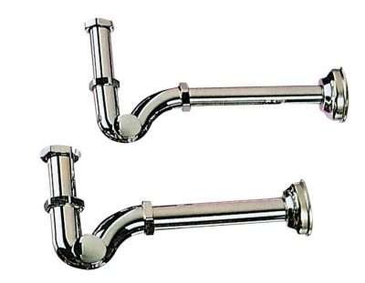 SIFONE A S OTTONE CROMATO D 1.1/4*