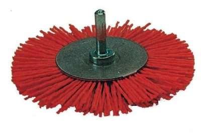 POGGI 497.15 SPAZZOLA CIRCOL NYLON 100 MM GR  80