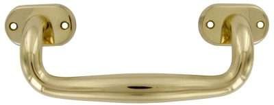 MANIGLIONE OTTONE 610 ZANCATO 240 MM LUC VERN