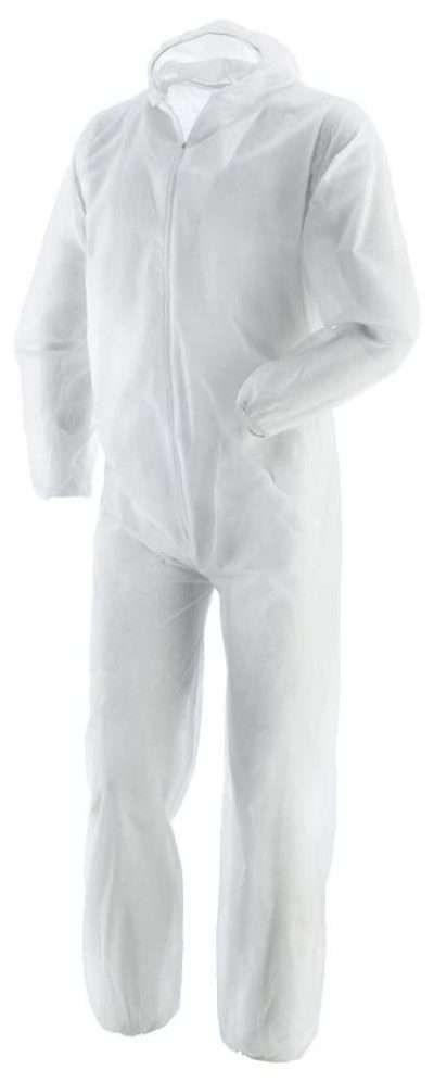 TUTA DA LAVORO MONOUSO 40 G/M2 BIANCO TG.XXL