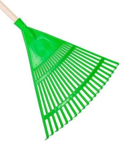 SCOPA DA GIARDINO IN PLASTICA TRIANGOLARE