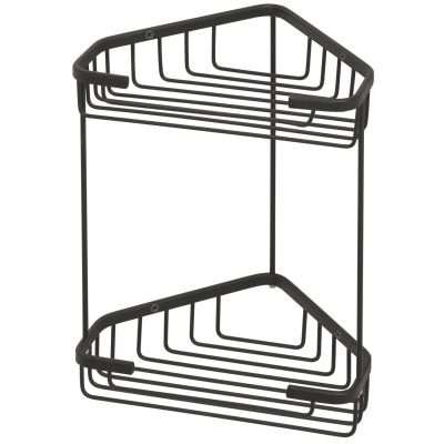 GEDY 2481 ANGOLIERA PER DOCCIA FILO ACC NERO OP