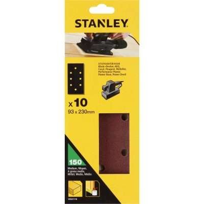 PIRANHA STANLEY STA31110 (X31110) 10 FOGLI FOR. B+D 93X230 GR.150