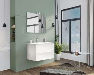 MOBILE BAGNO NEW SPLASH  80 SOSP. BIANCO