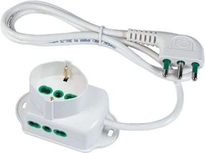 FME 42.105 MULTIPRESA 2P BIP+1BIP/SCHUKO TRIAX 1,5 M