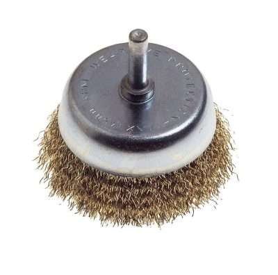 POGGI 480.00 SPAZZOLA A TAZZA ACCIAIO G6 D 50 MM