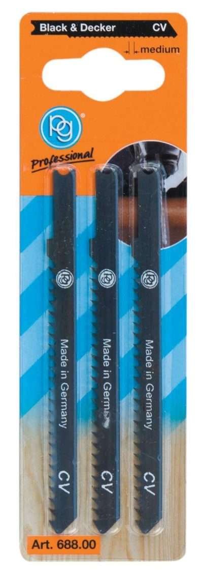 POGGI 687.00 3 LAME PER SEGHETTO ALTERN DENTI GROS