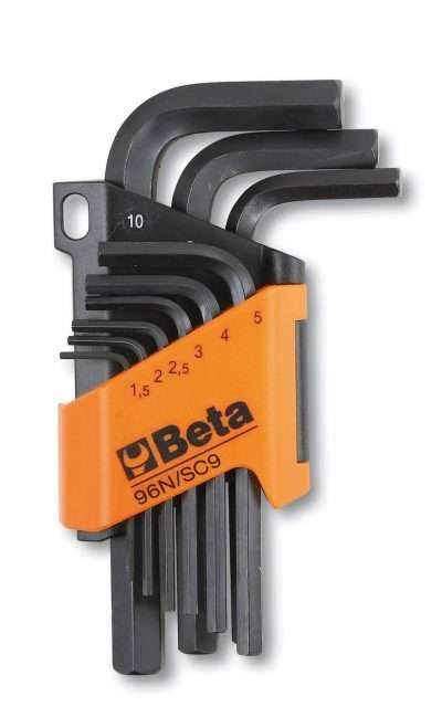 BETA    96N SC 9  SERIE CHIAVI ESAGONALI 1,5/10 MM