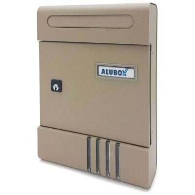 CASSETTA POSTALE ALUBOX SE 20,4X7X29 CM SABBIA