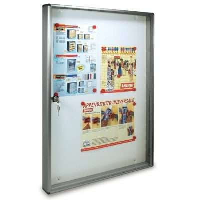BACHECA FONDO MAGNETICO ALUBOX BC5 55X5X73 ARG