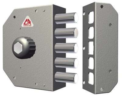 C.R. 3000 SERRATURA A POMPA C/POM A 5 CATEN