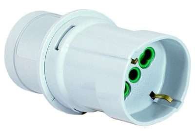 FME 73.100 ADATTATORE CE 2P+T BIP SCHUKO 220V IP44