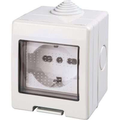 POLYPOOL PP0166X CASSETTA EST IP55 C/PR BIP SCHUKO