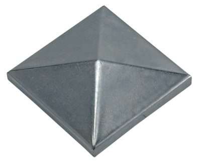 COPRIPILASTRO ACCIAIO QUADRO 150X150 MM