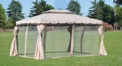 SET 4 TELI MOSCHIERA PER GAZEBO ADVENTURE 3X4 M