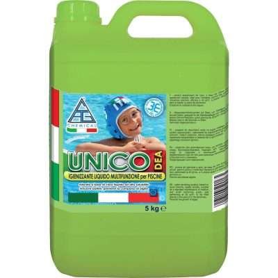 CLORO PER PISCINA LIQUIDO MULTIFUNZ UNICO  5 KG