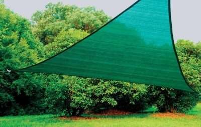 C TENDA VELA OMBREGGIANTE HDPE 5X5X5MT VERDE