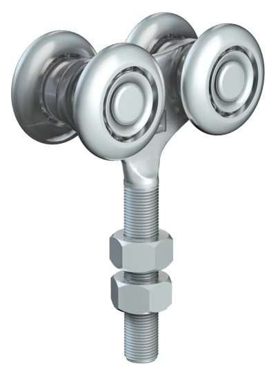 OMGE   53 CARRELLO A 4 RUOTE D 38 MM PORT 220 KG