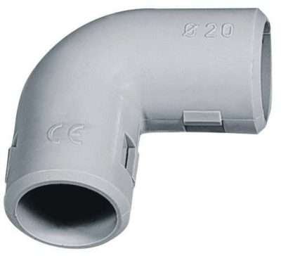 EC CURVA 90 ISPEZIONABILE REVERSIB D 20 MM DA 2 PZ