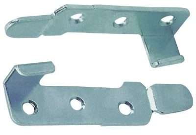 FERRI DA LETTO AD INCASTRO 95 MM ZINCATO 4 PZ*